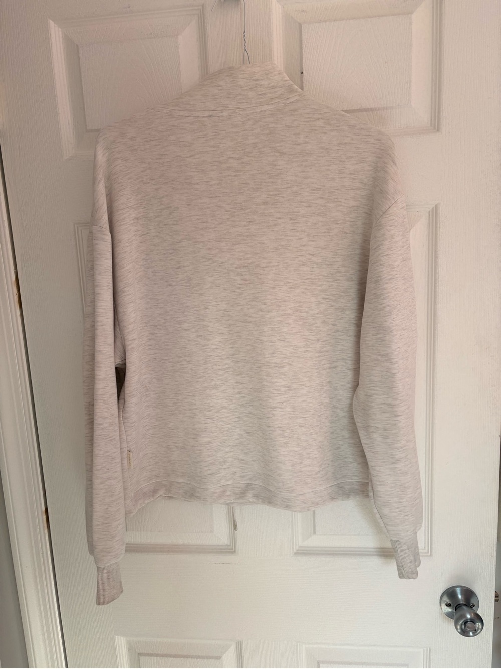 Varley Doublesoft Ivory Cowl-neck Sweatshirt-M - Picture 9 of 16